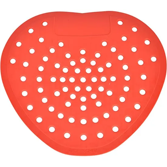 Red Urinal Screen, Strawberry Scent - 1.BUKA164-4