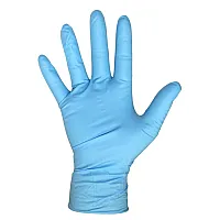 Large Chartwell AQL 1.5 Blue Gloves Nitrile