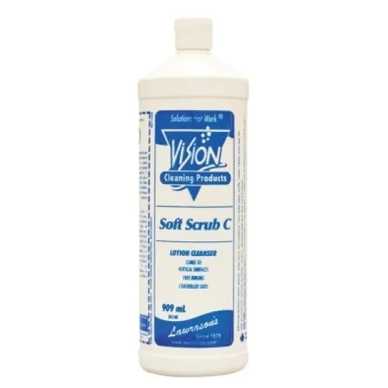 VISION Soft Scrub C Lotion Cleanser, 909 mL - 2.LW34140