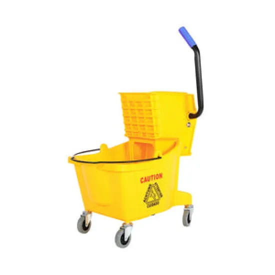 26 Qt Sidepress Bucket and Wringer Yellow - 3.GL3081
