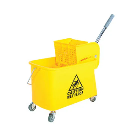 21 Qt Sidepress Bucket and Wringer Yellow - 3.GL3082