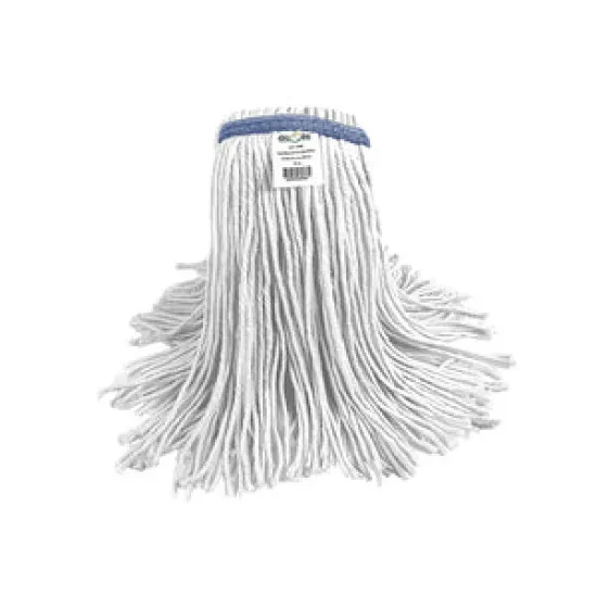 Wet mop, 16oz, Cut End-Narrow Band White(Synthetic) - 3.GL3086