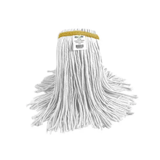 Wet mop, 24oz, Cut End-Narrow Band White(Synthetic) - 3.GL3088