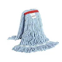 20oz, Looped End-Narrow Band, Blue (Synthetic) Wet Mop