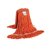 20oz, Looped End-Narrow Band, Orange (Synthetic) Wet Mop 20oz, Looped End-Narrow Band, Orange (Synthetic) Wet Mop