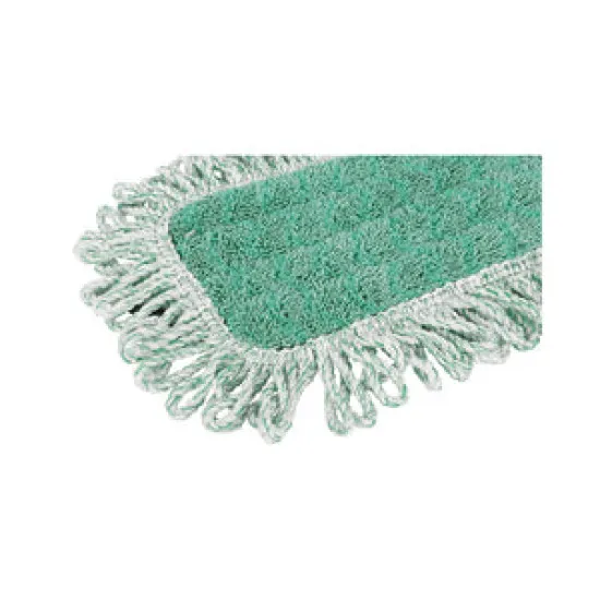 Microfiber Dry Pad with Fringe, 18  Green - 3.GL3320