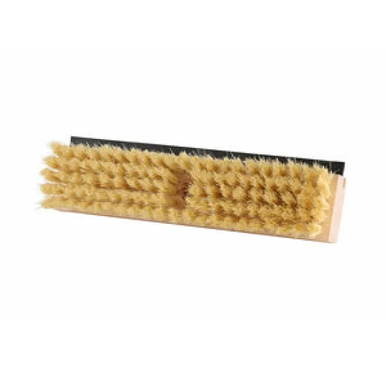 12  Deck Scrub Head with Squeegee - Natural Fiber - 3.GL4253