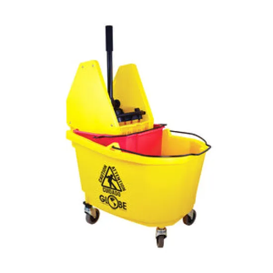 40 Qt Downpress Dual Bucket System YELLOW with removeable Dirty Water Bucket Included - 3.GL5035Y
