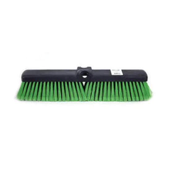 18  Plastic Block Pushbroom Medium GREEN - 3.GL5055G