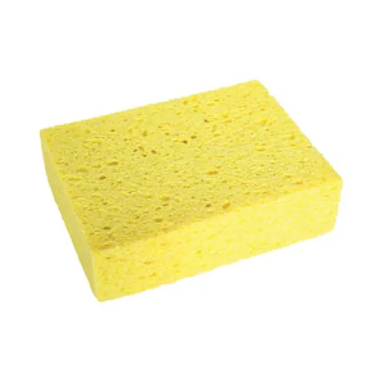 6x4.2x1.75in Yellow Cellulose Sponge - 3.GL7001