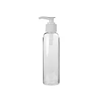 Sanitizer Bottle And Pump  500ml Clear
