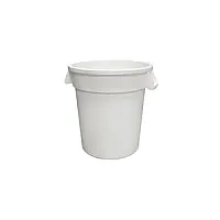 10 gal Waste Container White