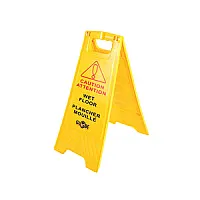 Wet Floor Sign English/French