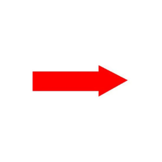 12 x 4  Directional Arrows Decal - 4.GL7254