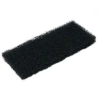Black Utility Pad Coarse, 9.9 x 4.6 x 0.9'