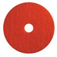 10in  Red Buffing Floor Pad Cs/5