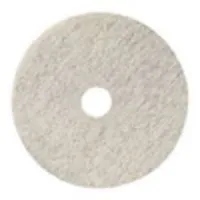 10in White Super Polish Pads Cs/5