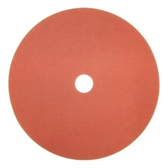 24in Peach Burnishing Floor Pads Cs/5 - 3.A23-24