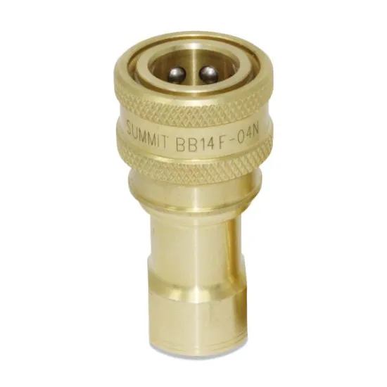 Brass HYD 7241-1B Nipplex1/4  Male NPT - 8.NBS101-2