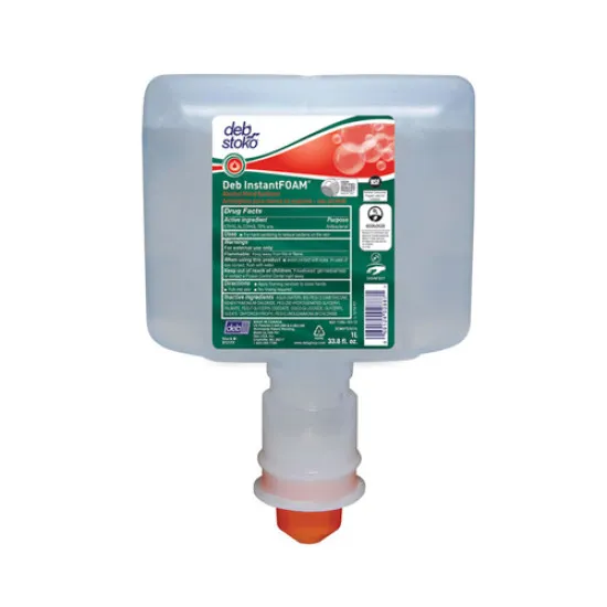 DEB Instant Alcohol Hand Sanitizer 1 L Cartridge Liquid Clear - 1.EPDEBIFS1TF