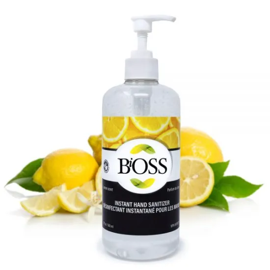 Bioss Instant Hand Sanitizer with AloeVera, 75 Alcohol, 500mL - 1.FOR259433
