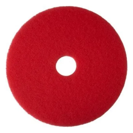 19in 3M Red Burnishing Pads 5/pc - 3.3M5100RED19
