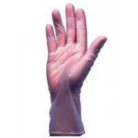 Large Vinyl Powder-Free Disposable Gloves, 100 Pieces