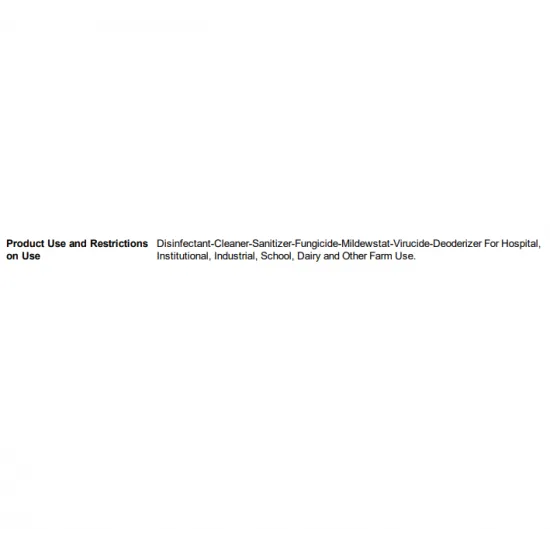 Noriquat Disinfectant (CFIA) 20ltr - 2.CLNORI20