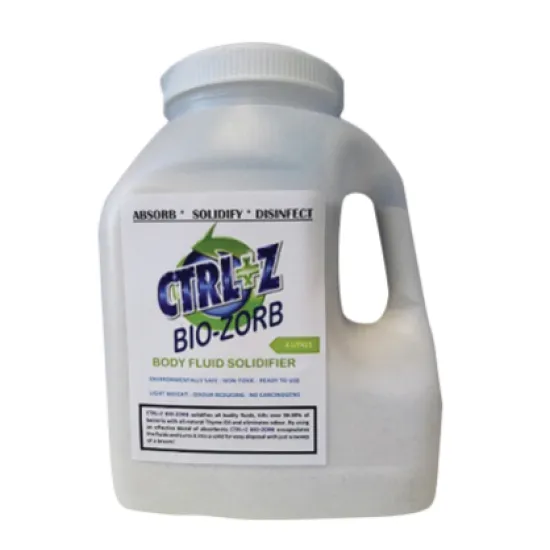 Bio-Zorb Bodily Fluid Absorbent and Solidifier 4L - 2.GL7500