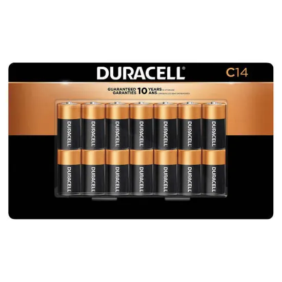 Duracell CopperTop C Batteries pkg/14 - 1.CO3456703