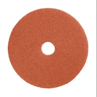19in Peach Burnishing Floor Pad Cs/5