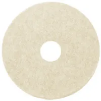 20in Beige Polythermal Burnishing Pads Cs/5