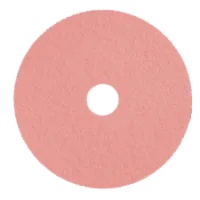 19in Pink Burnishing Pads Cs/5