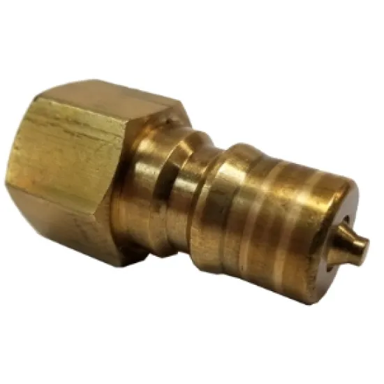 fittings quick connect: 1/4  male - male 2 way shut off - 8.PFPX5